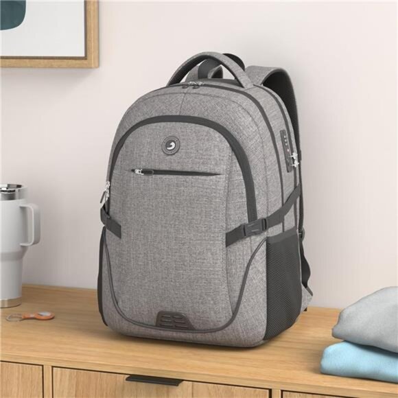 Anti Theft Laptop Backpack Travel Backpacks with usb Charging Port - Picture 2 of 8